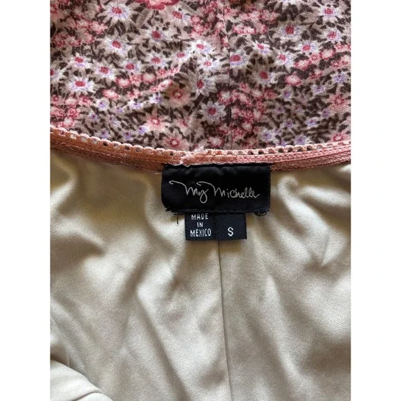My Michelle women's dress size small‎ floral pink - Picture 4 of 4